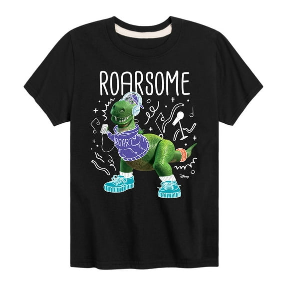 Toy Story - Roarsome - Toddler & Youth Short Sleeve Graphic T-Shirt
