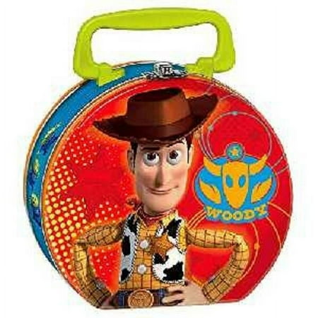 Toy Story Round Tin Box - Woody And Buzz
