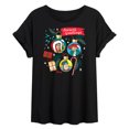 thumbnail image 1 of Toy Story - Seasons Greetings Ornaments - Juniors Ideal Flowy Muscle T-Shirt, 1 of 5