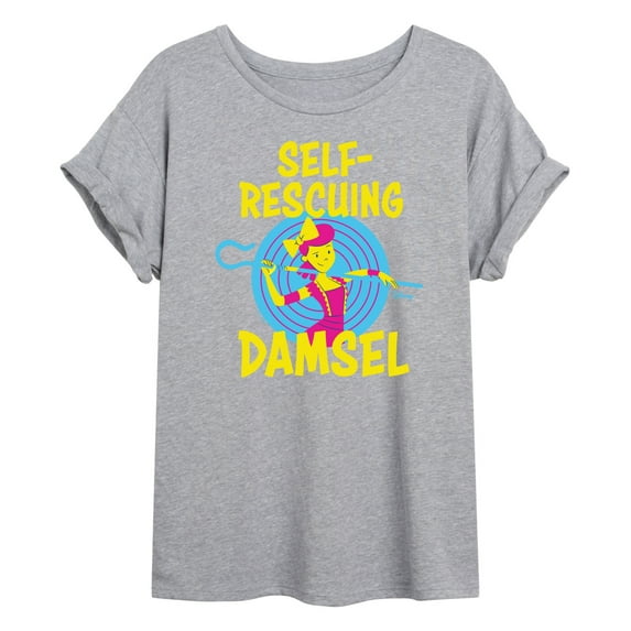 Toy Story - Self Rescuing Damsel - Women's Oversized T-Shirt
