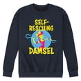 thumbnail image 1 of Toy Story - Self Rescuing Damsel - Men's Crew Neck Fleece Pullover, 1 of 5