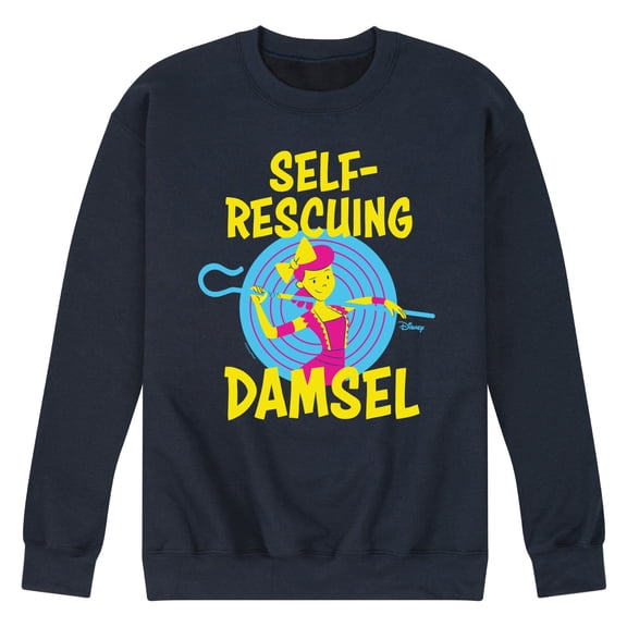 Toy Story - Self Rescuing Damsel - Men's Crew Neck Fleece Pullover