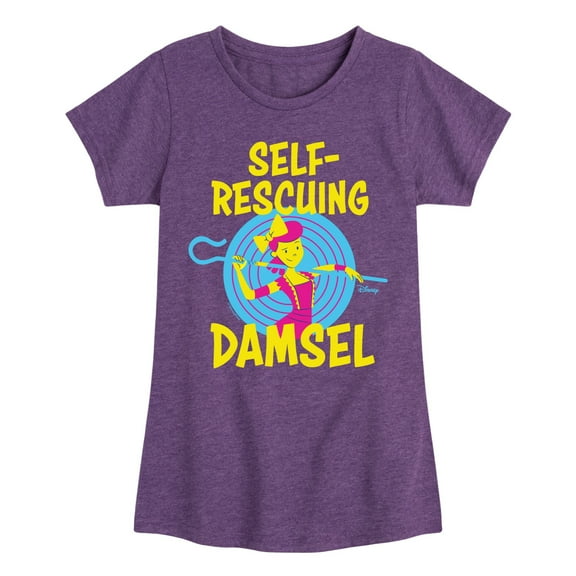 Toy Story - Self Rescuing Damsel - Toddler & Youth Girls Short Sleeve Graphic T-Shirt