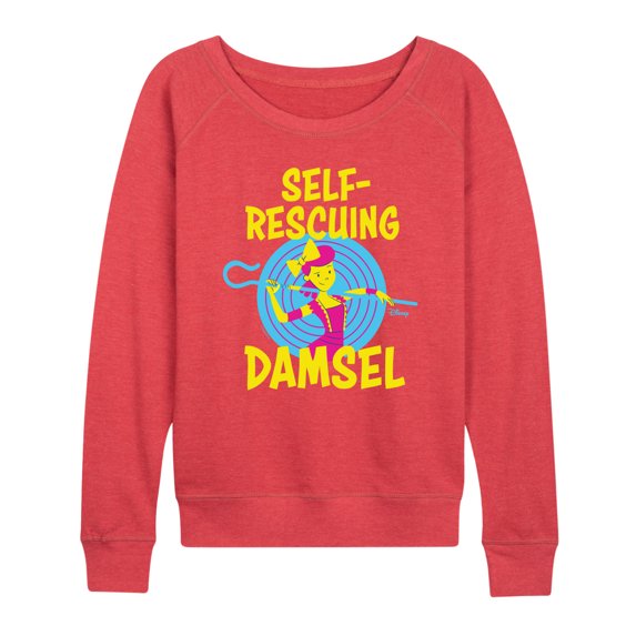 Toy Story - Self Rescuing Damsel - Women's Lightweight French Terry Pullover