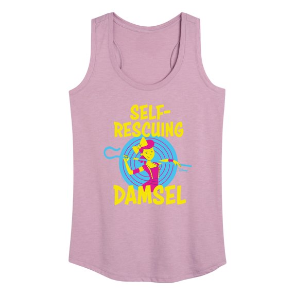 Toy Story - Self Rescuing Damsel - Women's Racerback Tank Top