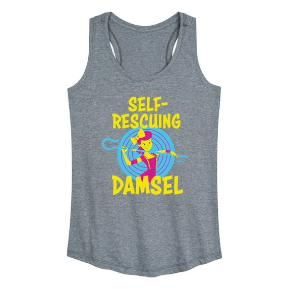 Toy Story - Self Rescuing Damsel - Women's Racerback Tank Top