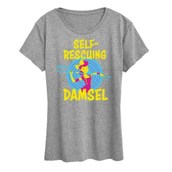 Toy Story - Self Rescuing Damsel - Women's Short Sleeve Graphic T-Shirt