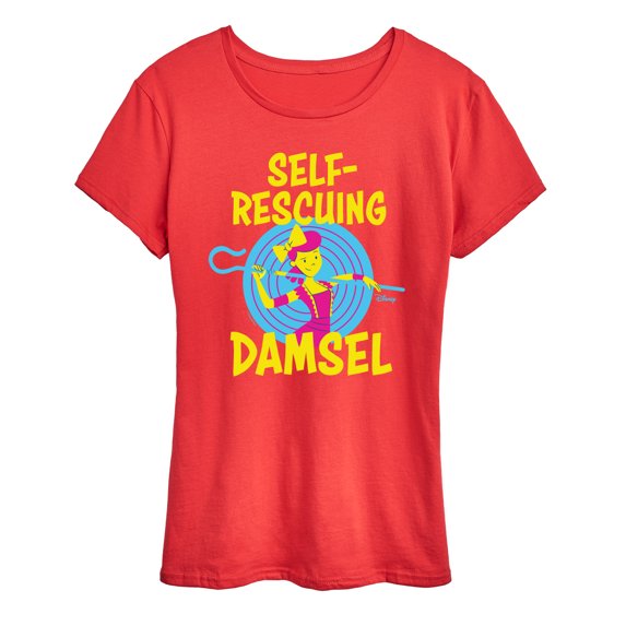 Toy Story - Self Rescuing Damsel - Women's Short Sleeve Graphic T-Shirt