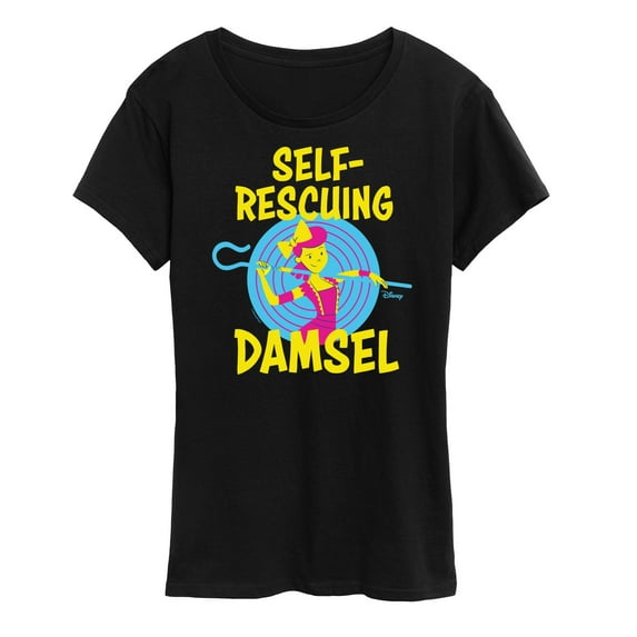 Toy Story - Self Rescuing Damsel - Women's Short Sleeve Graphic T-Shirt