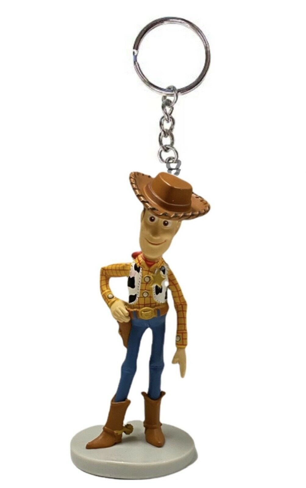 Toy Story Sheriff Woody 3” Pvc Key Ring Keychain Ornament Figure