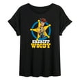 thumbnail image 1 of Toy Story - Sheriff Woody - Women's Oversized T-Shirt, 1 of 5