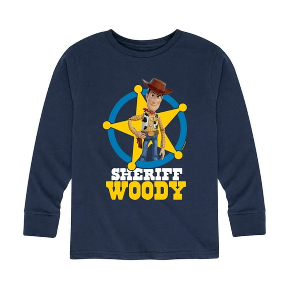 Toy Story - Sheriff Woody - Toddler And Youth Long Sleeve Graphic T-Shirt