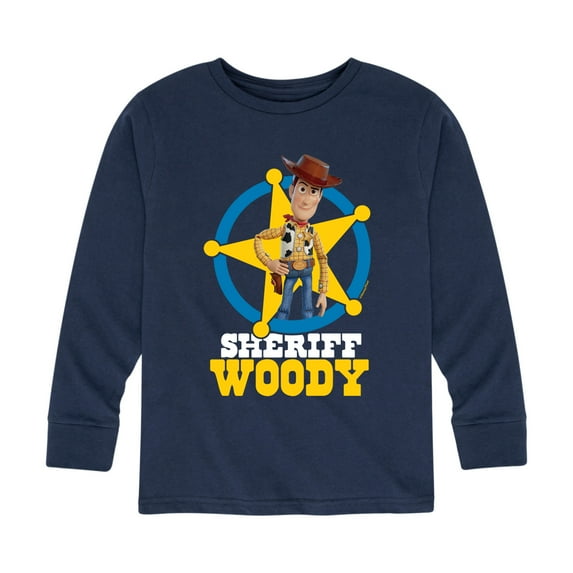 Toy Story - Sheriff Woody - Toddler And Youth Long Sleeve Graphic T-Shirt