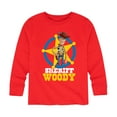 thumbnail image 1 of Toy Story - Sheriff Woody - Toddler And Youth Long Sleeve Graphic T-Shirt, 1 of 5