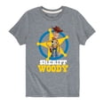 thumbnail image 1 of Toy Story - Sheriff Woody - Toddler And Youth Short Sleeve Graphic T-Shirt, 1 of 5