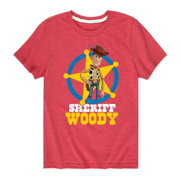 Toy Story - Sheriff Woody - Toddler And Youth Short Sleeve Graphic T-Shirt