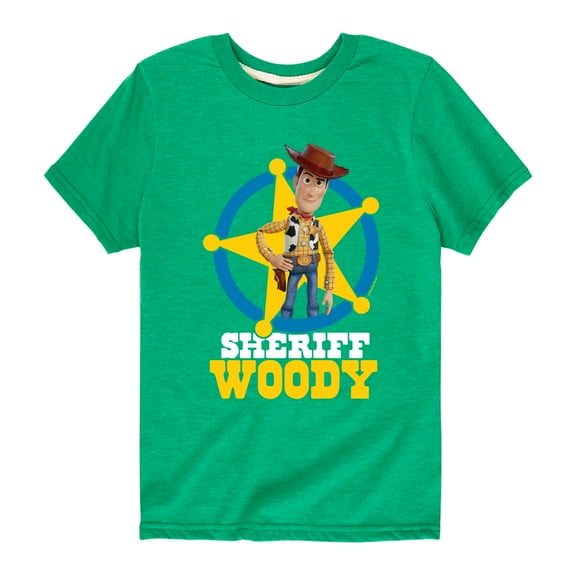 Toy Story - Sheriff Woody - Toddler And Youth Short Sleeve Graphic T-Shirt