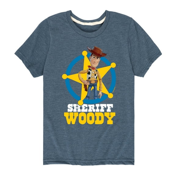 Toy Story - Sheriff Woody - Toddler And Youth Short Sleeve Graphic T-Shirt
