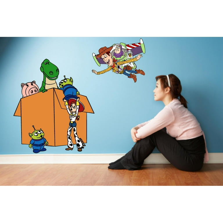 Toy story store wall sticker