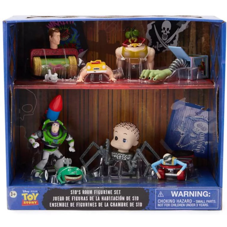 Disney Toy Story Sid's Room PVC 8-Piece Figurine Playset - Walmart.com