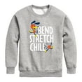 thumbnail image 1 of Toy Story - Slinky Dog Bend Stretch Chill - Toddler & Youth Crewneck Fleece Sweatshirt, 1 of 5