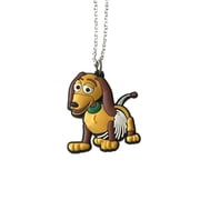 Cartoon Slinky Dog Soft Touch 3D Pendant Necklace