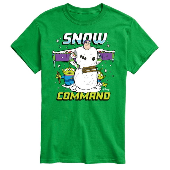 Toy Story - Snow Command - Men's Short Sleeve Graphic T-Shirt