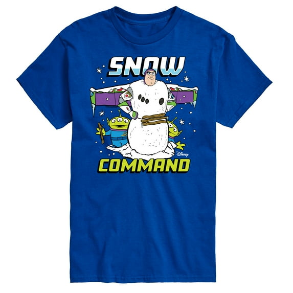 Toy Story - Snow Command - Men's Short Sleeve Graphic T-Shirt