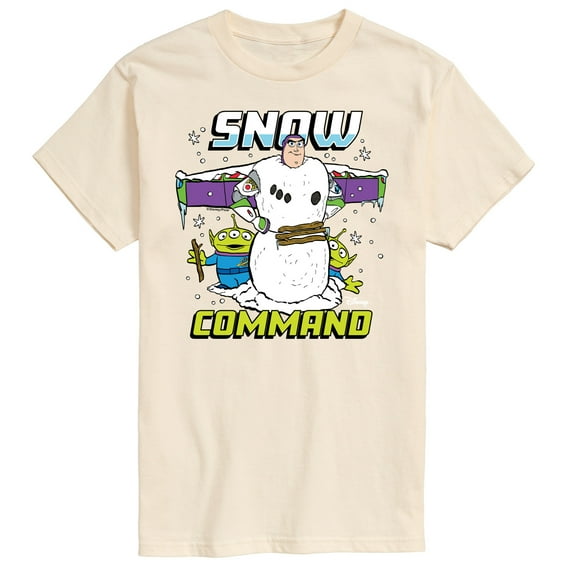 Toy Story - Snow Command - Men's Short Sleeve Graphic T-Shirt