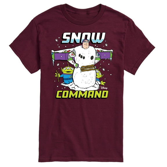 Toy Story - Snow Command - Men's Short Sleeve Graphic T-Shirt
