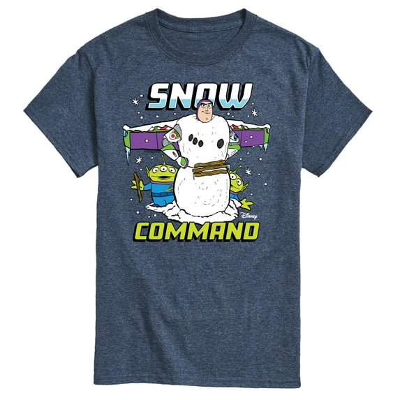 Toy Story - Snow Command - Men's Short Sleeve Graphic T-Shirt