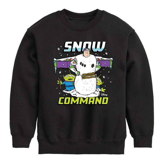 Toy Story - Snow Command - Toddler And Youth Crewneck Fleece Sweatshirt