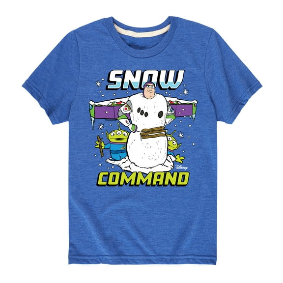 Toy Story - Snow Command - Toddler And Youth Short Sleeve Graphic T-Shirt