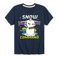 thumbnail image 1 of Toy Story - Snow Command - Toddler And Youth Short Sleeve Graphic T-Shirt, 1 of 5