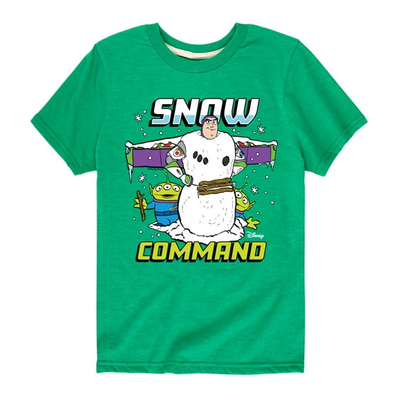 Toy Story - Snow Command - Toddler And Youth Short Sleeve Graphic T-Shirt