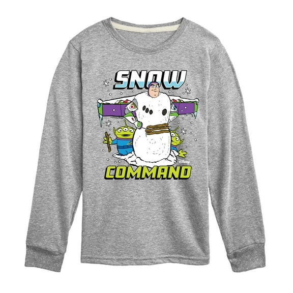 Toy Story - Snow Command - Toddler & Youth Long Sleeve Graphic T-Shirt
