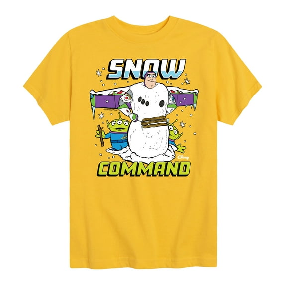 Toy Story - Snow Command - Toddler & Youth Short Sleeve Graphic T-Shirt