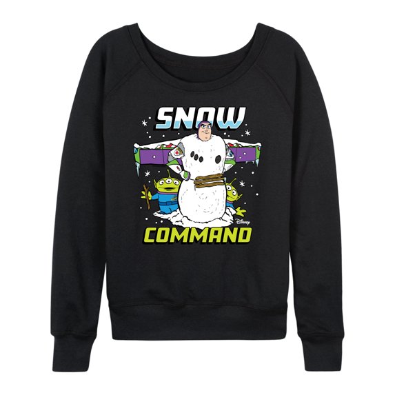 Toy Story - Snow Command - Women's Lightweight French Terry Long Sleeve Shirt