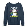thumbnail image 1 of Toy Story - Snow Command - Women's Lightweight French Terry Long Sleeve Shirt, 1 of 5