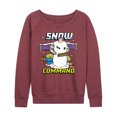 thumbnail image 1 of Toy Story - Snow Command - Women's Lightweight French Terry Long Sleeve Shirt, 1 of 5