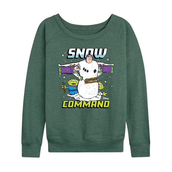Toy Story - Snow Command - Women's Lightweight French Terry Long Sleeve Shirt