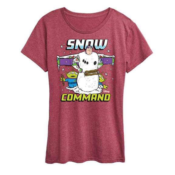 Toy Story - Snow Command - Women's Short Sleeve Graphic T-Shirt
