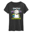 thumbnail image 1 of Toy Story - Snow Command - Women's Short Sleeve Graphic T-Shirt, 1 of 5