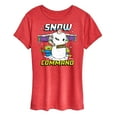 thumbnail image 1 of Toy Story - Snow Command - Women's Short Sleeve Graphic T-Shirt, 1 of 5