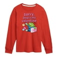thumbnail image 1 of Toy Story - Sorry Dad My Valentine - Toddler And Youth Long Sleeve Graphic T-Shirt, 1 of 5
