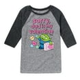 thumbnail image 1 of Toy Story - Sorry Dad My Valentine - Toddler And Youth Raglan Graphic T-Shirt, 1 of 5