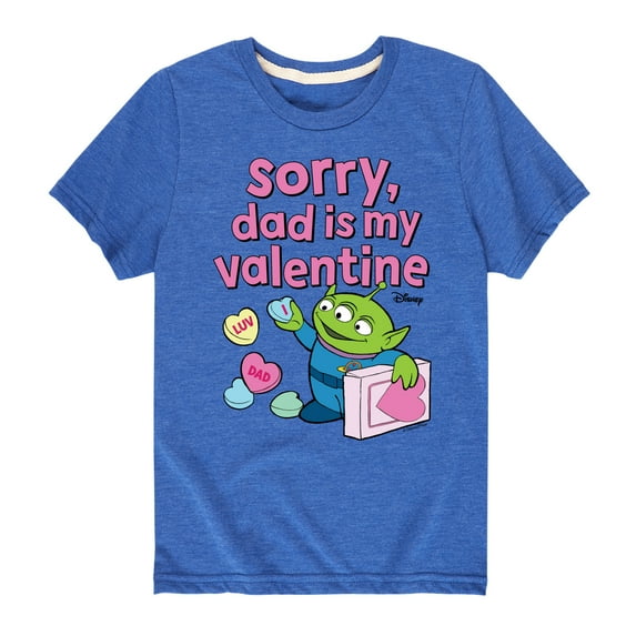 Toy Story - Sorry Dad My Valentine - Toddler And Youth Short Sleeve Graphic T-Shirt