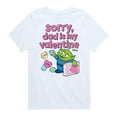 thumbnail image 1 of Toy Story - Sorry Dad My Valentine - Toddler And Youth Short Sleeve Graphic T-Shirt, 1 of 5