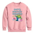 thumbnail image 1 of Toy Story - Sorry Mom My Valentine - Toddler And Youth Crewneck Fleece Sweatshirt, 1 of 4