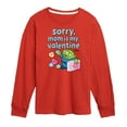 thumbnail image 1 of Toy Story - Sorry Mom My Valentine - Toddler And Youth Long Sleeve Graphic T-Shirt, 1 of 5